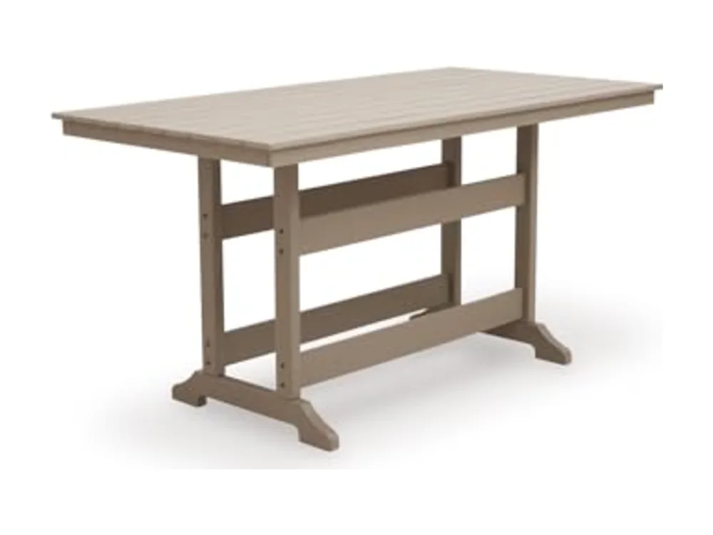 1-Piece Outdoor Counter Height Dining Table