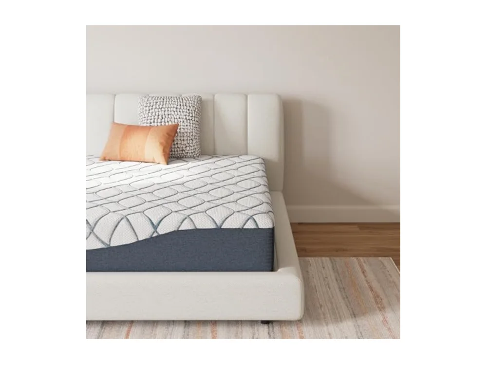 12 Inch Chime Elite 2.0 Plush Green Tea Memory Foam Mattress