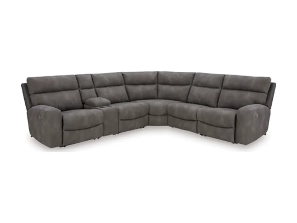 6-Piece Power Reclining Sectional Couch