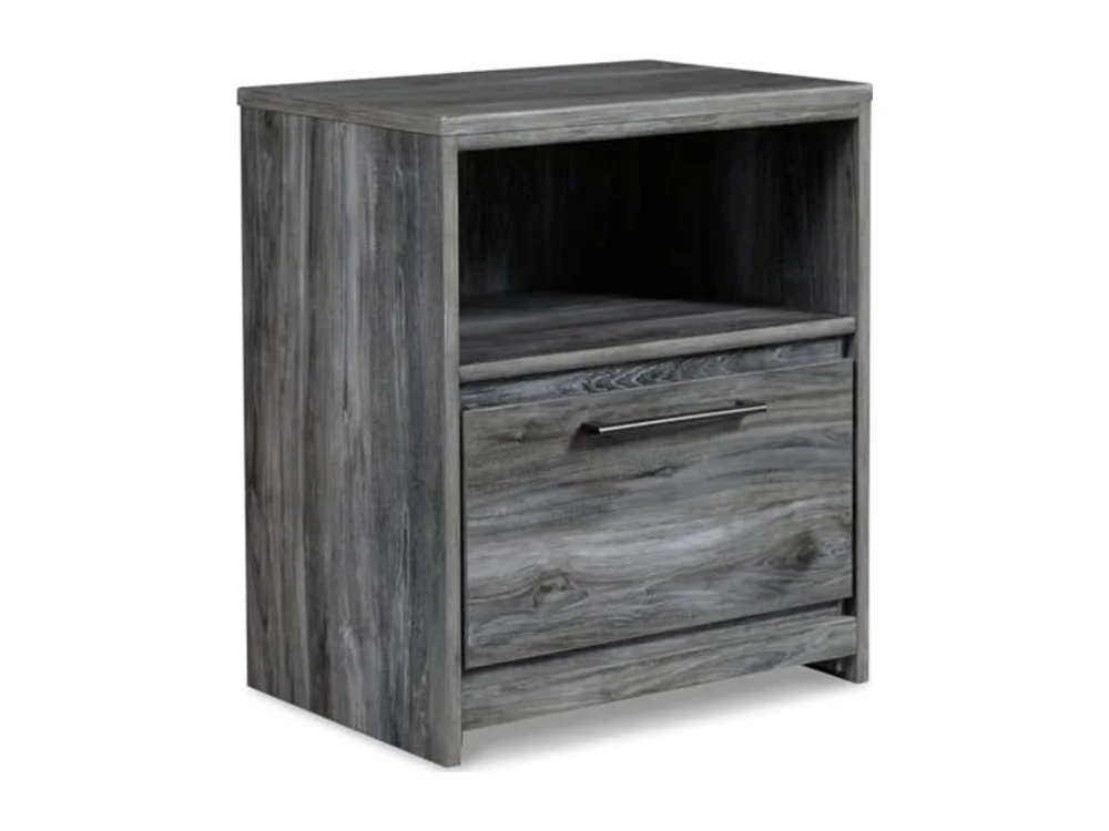 Baystorm Coastal Nightstand with Drawer