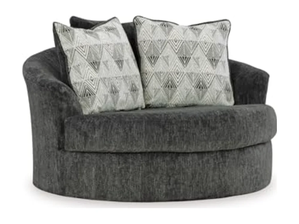 Biddeford Oversized Swivel Accent Chair