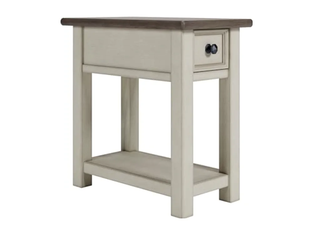 Bolanburg Chairside End Table With Charging Station