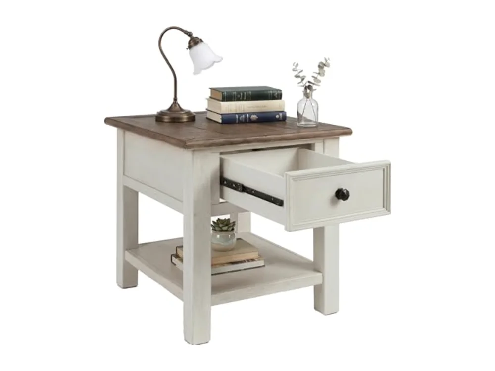 Bolanburg Farmhouse Rectangular End Table