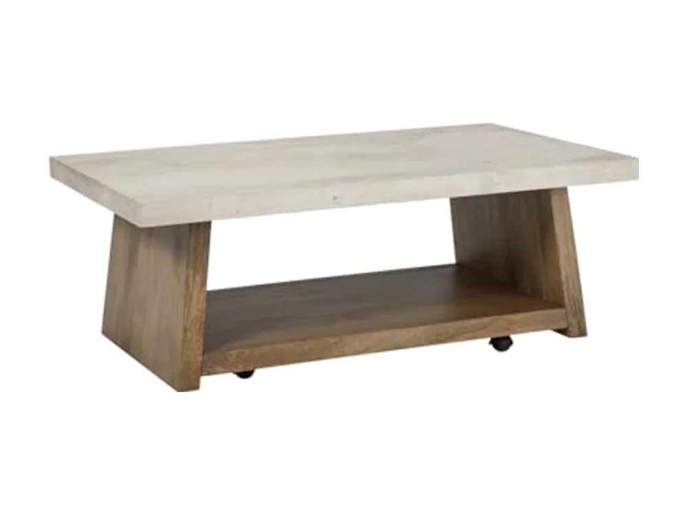 Brendalhouse Coffee Table with Wheels