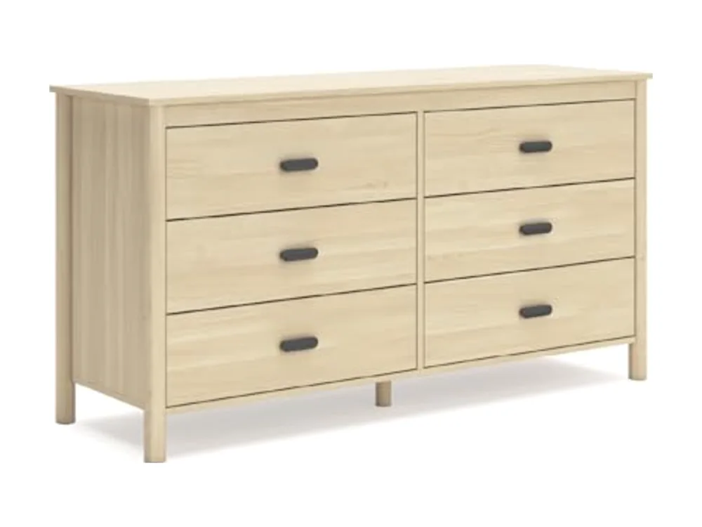 Cabinella 6 Drawer Bedroom Dresser