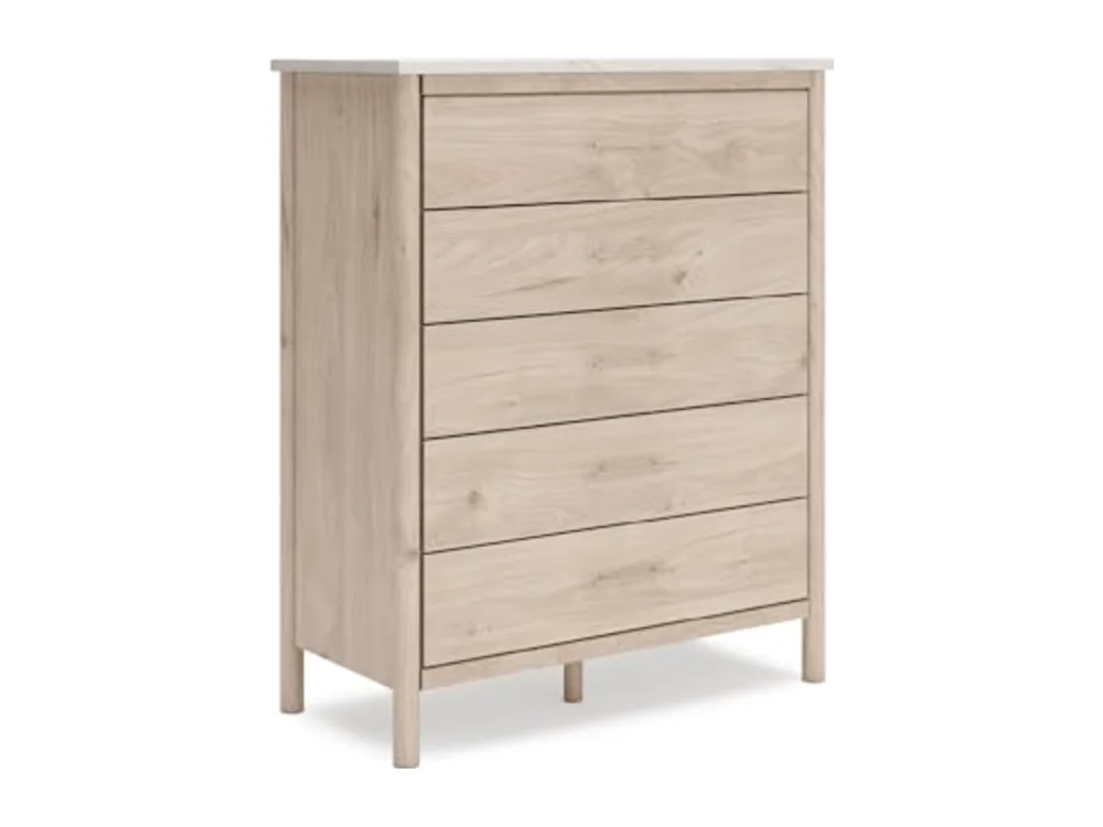 Cadmori Bohemian 5-Drawer Chest of Drawers with Replicated