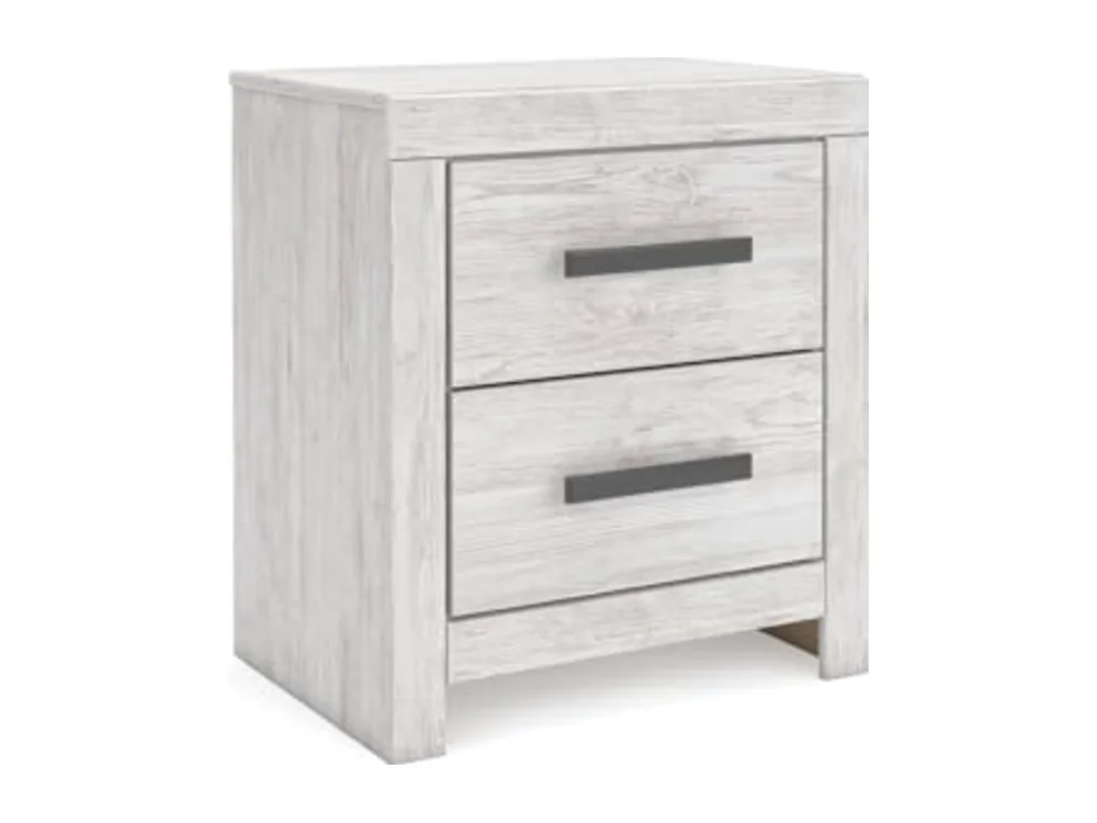 Cayboni Casual Nightstand with Framed Front and Pilasters