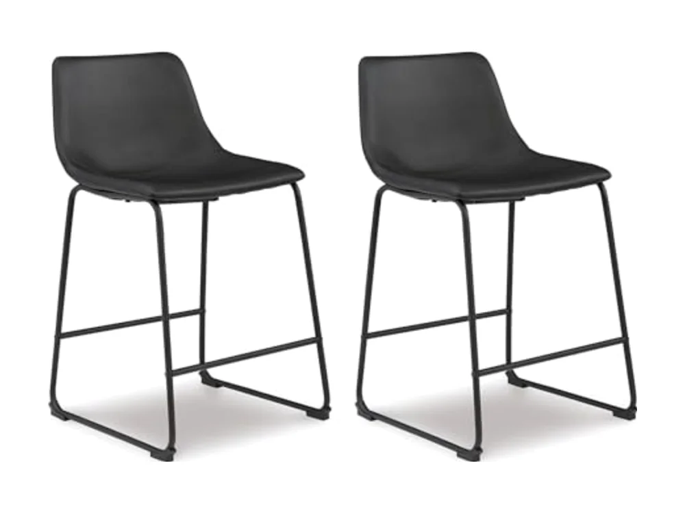 Centiar 24" Counter Height Modern Bucket Barstool