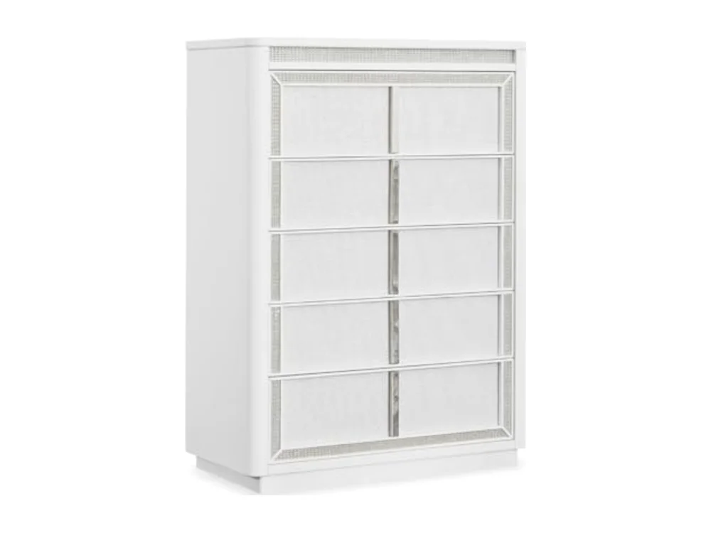 Chalanna Contemporary Chest of Drawers with Felt-Lined Top