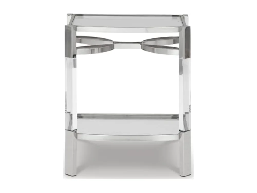 Chaseton Modern Glam Accent End Table