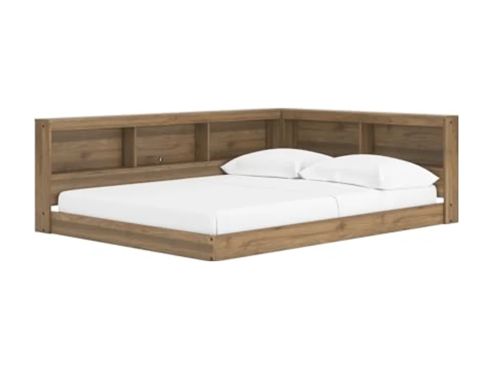 Deanlow Full Bookcase Storage Bed