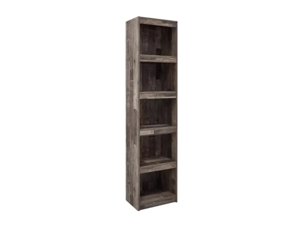Derekson Rustic Pine Grain Finished Pier with 3 Adjustable