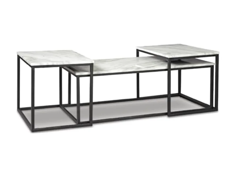 Donnesta 3 Piece Nesting Coffee Table Set