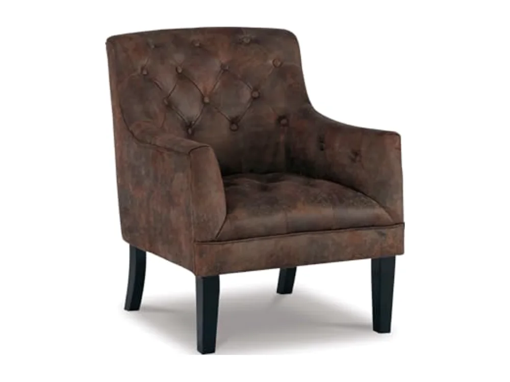 Drakelle Traditional Accent Chair with Diamond Button Tufting