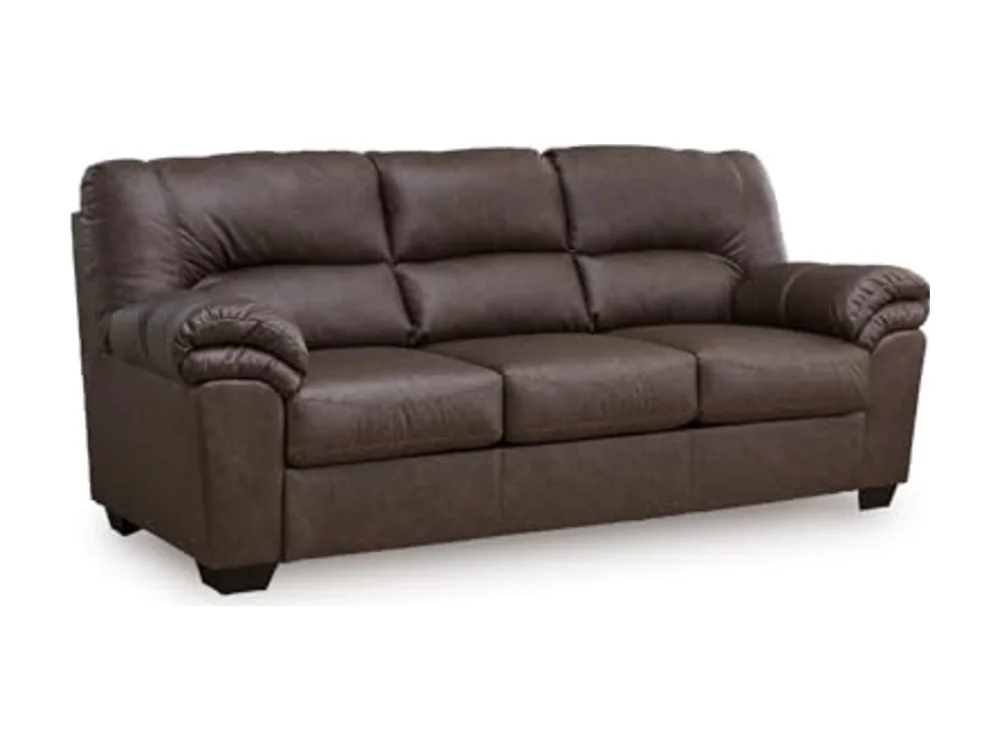 Faux Leather Living Room Sofa