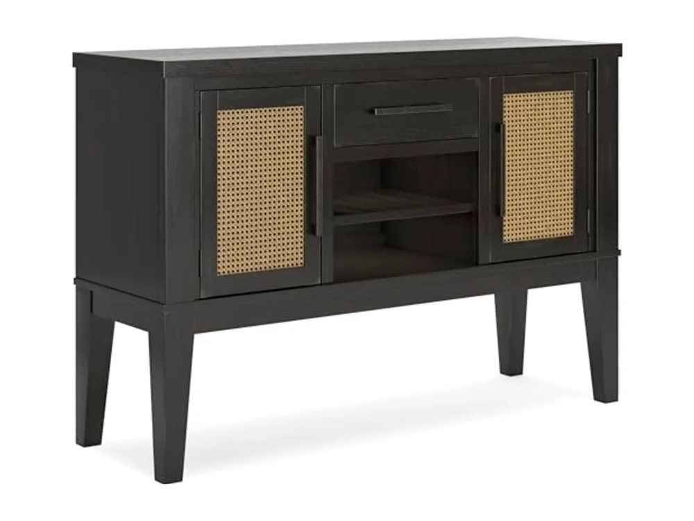 Galliden Urban 2-Door Dining Server with Reversible Wine Rack
