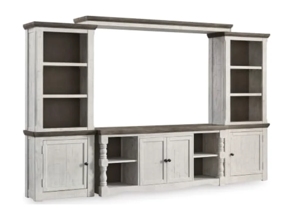 Havalance 4-Piece Entertainment Center Wall Unit