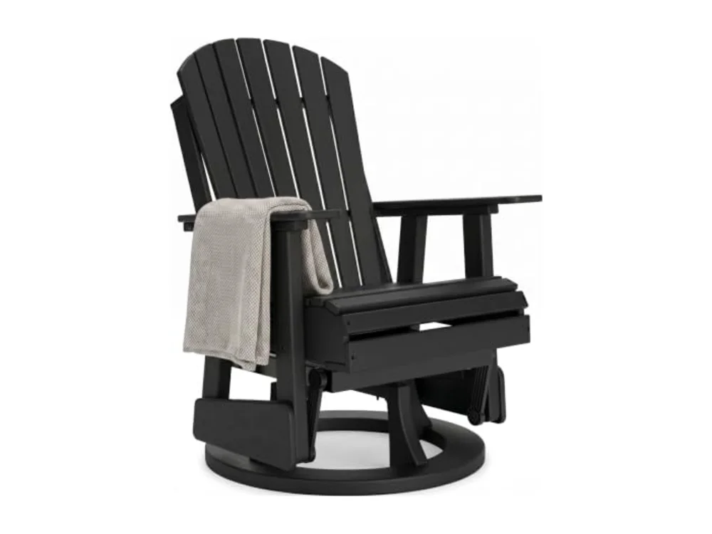 Hyland Wave Modern Outdoor Swivel Glider Chair
