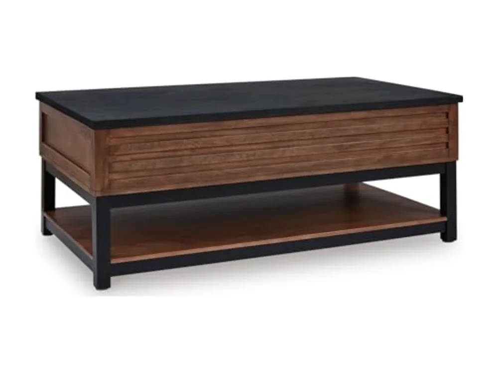 Kallari Wood Lift-Top Coffee Table with Storage