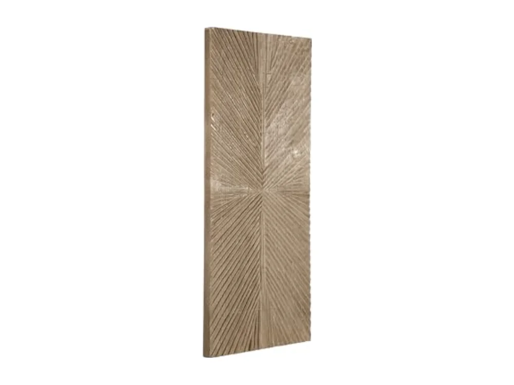 Lenora Rustic Sunburst Wood 20 x 48 Inch Wall Decor