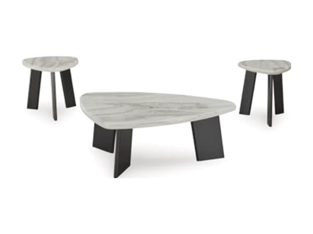 Lilyberg 3 Piece Coffee Table Set