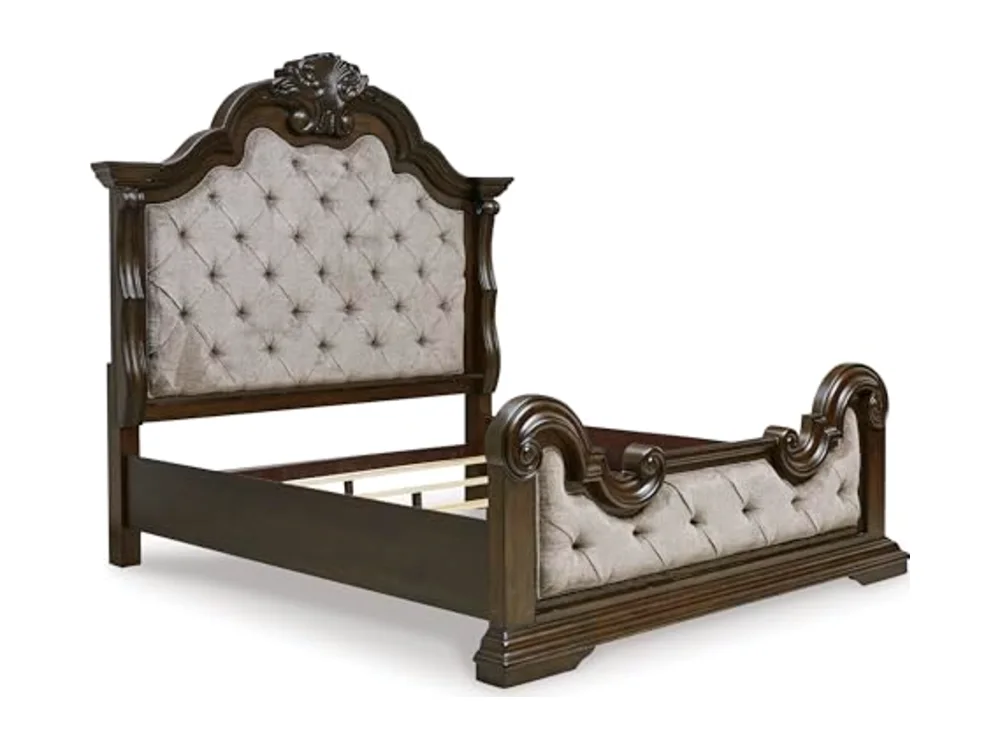 Maylee King Size Bed Frame and Headboard
