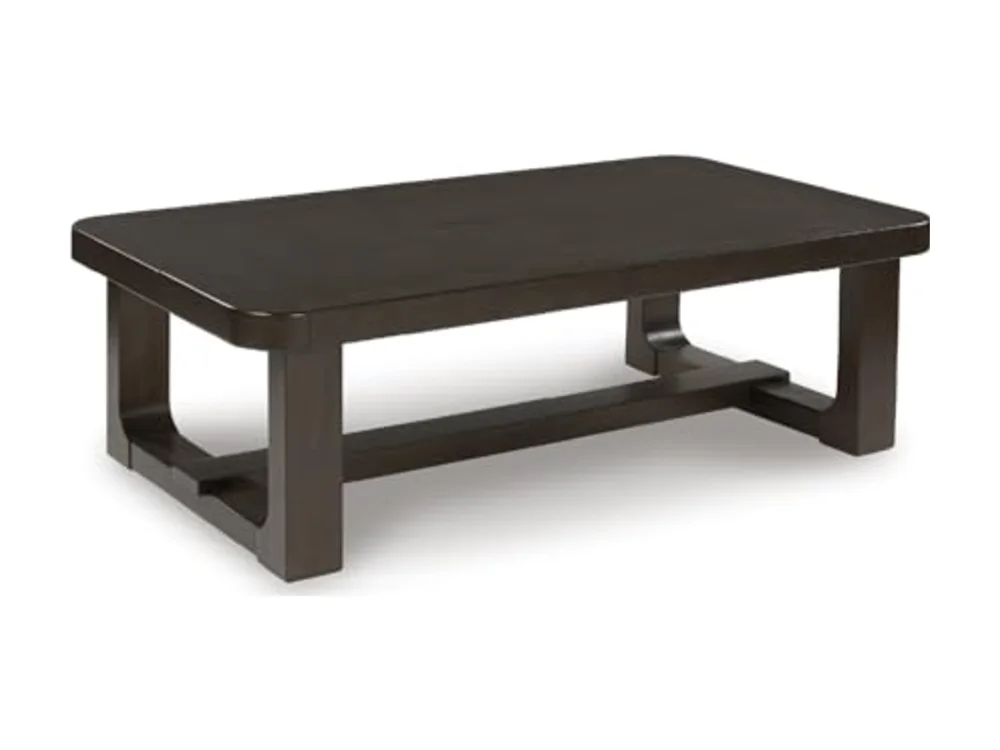 Modern Wood Rectangle Coffee Table