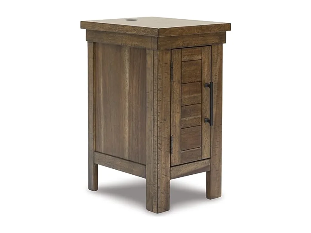 Moriville Chairside End Table with USB