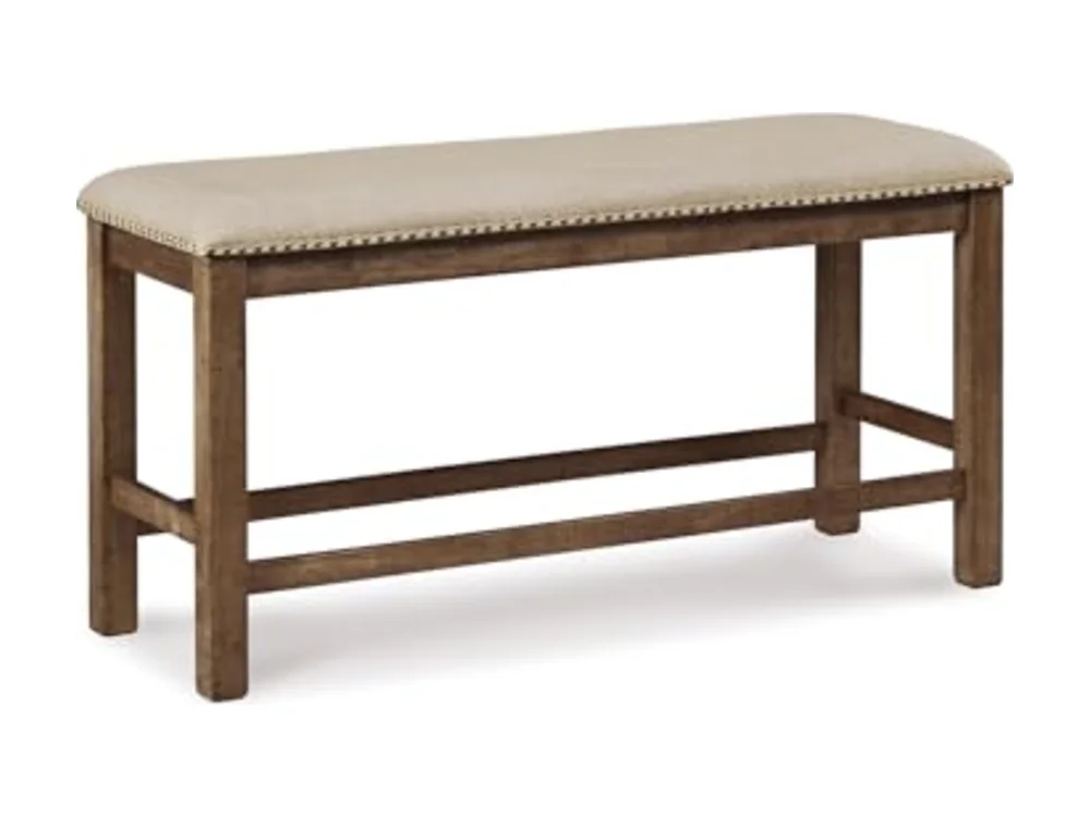Morriville Counter Height Upholstered Dining Room Bench