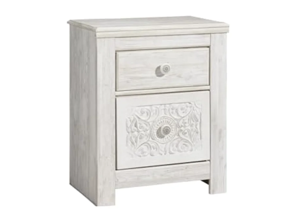 Nightstand Paxberry Boho Whitewash