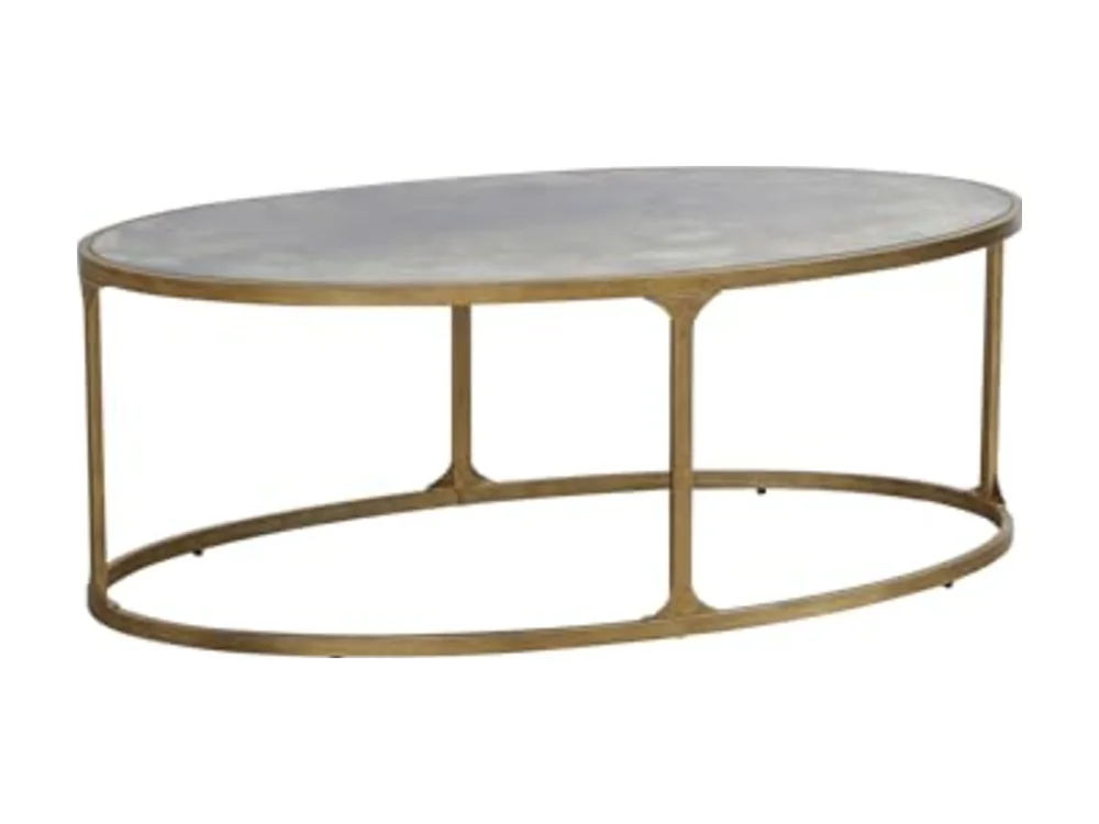 Oval Coffee Table for Living Room