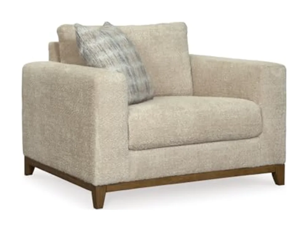 Parklynn Classic Upholstered Oversized Chair with 1 Accent