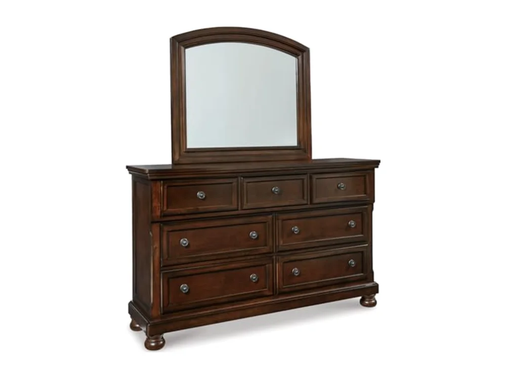 Porter 7-Drawer Wide Dresser and Mirror