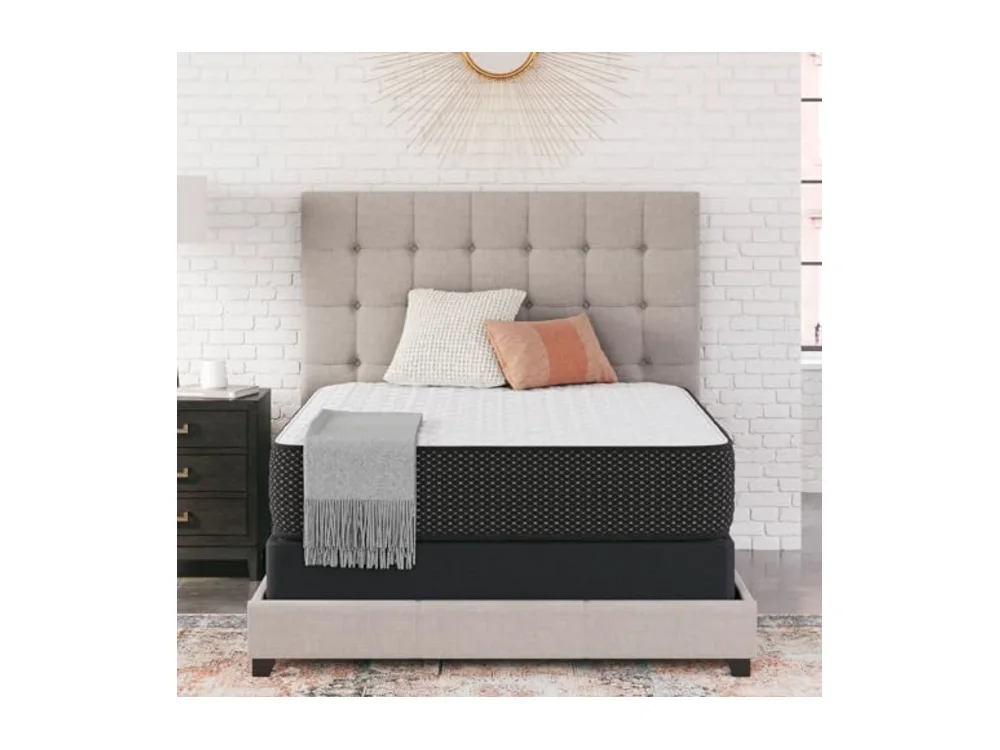 Queen Firm 12 Inch Hybrid Mattress with Gel Memory Foam