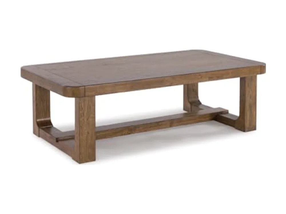 Rectangular Wood Coffee Table