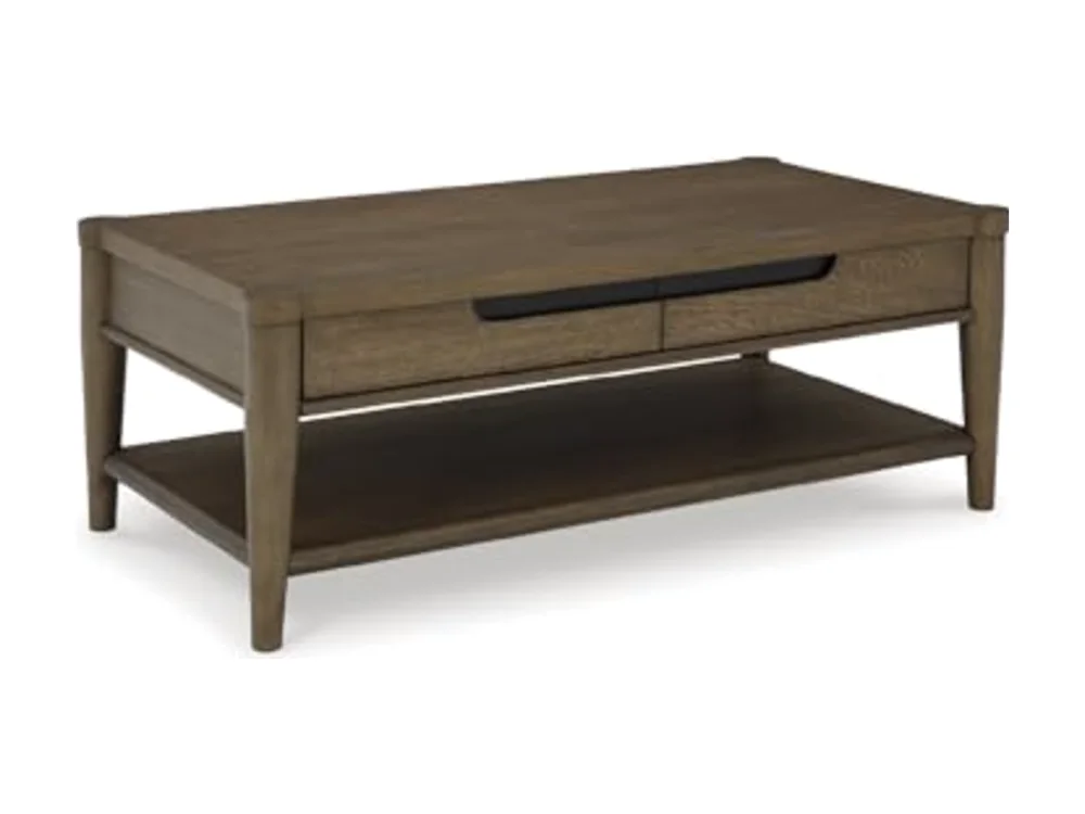 Roanhowe 1-Piece Coffee Table with Storage