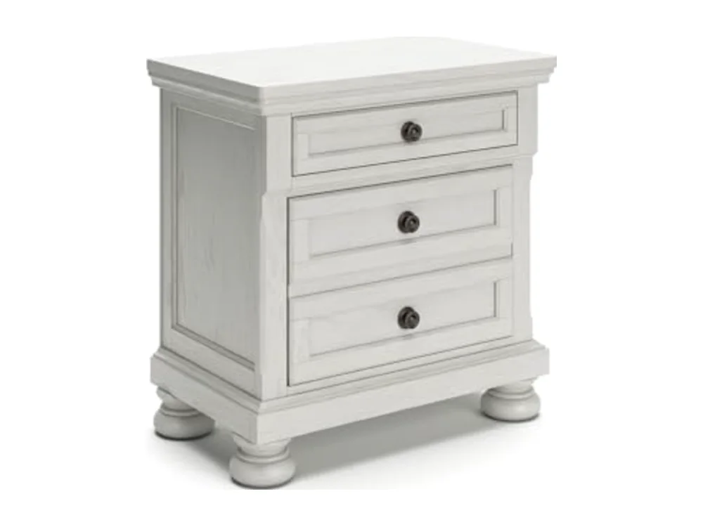 Robbinsdale Traditional 2 Drawer Night Stand