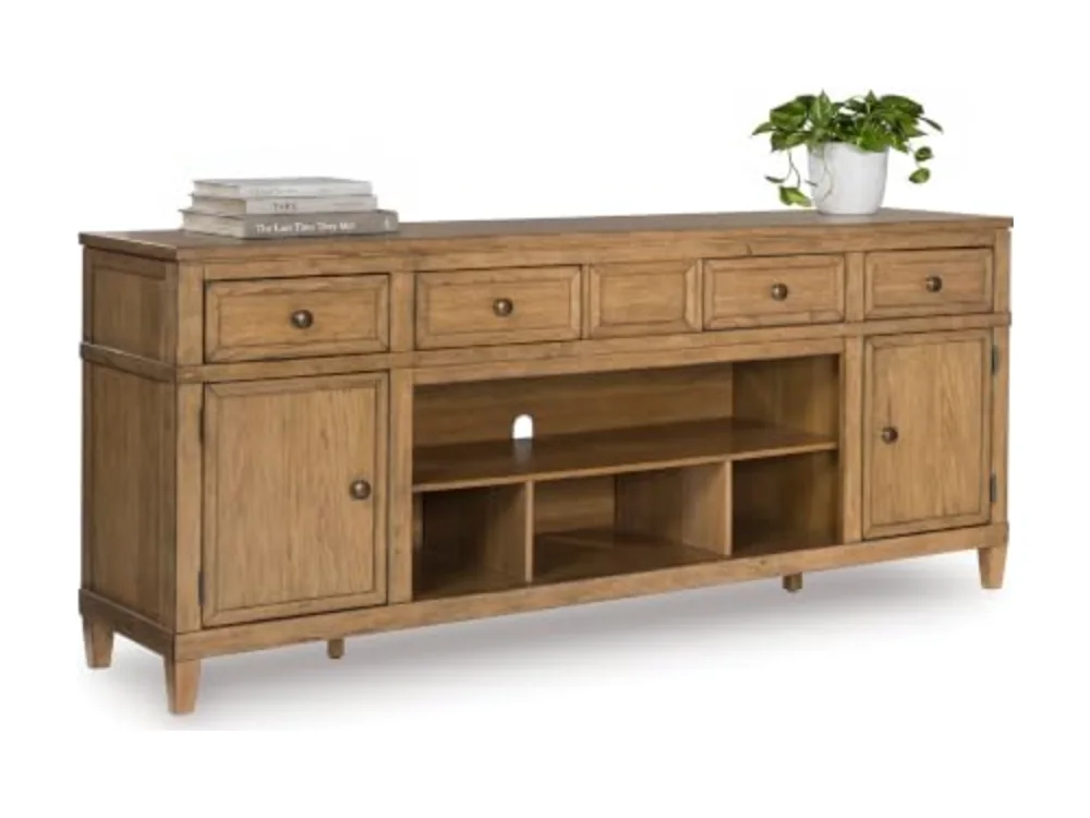 Sharlance 81" Wood TV Stand for TVs up to 93"