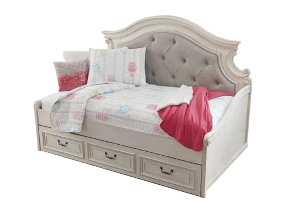 Tufted Twin Daybed with Storage