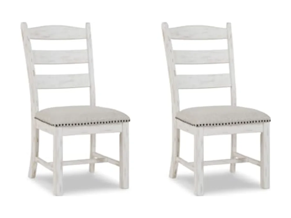 Valebeck Farmhouse Cushioned Dining Chair