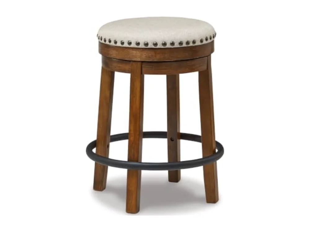 Valebeck Upholstered Swivel Stool