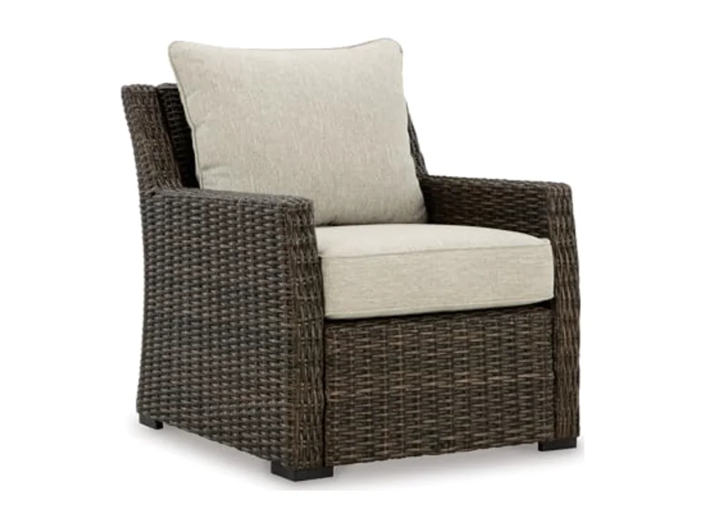 Wicker Patio Lounge Chair