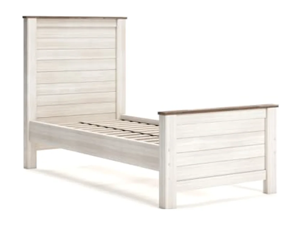 Willowton Farmhouse Twin Panel Bed