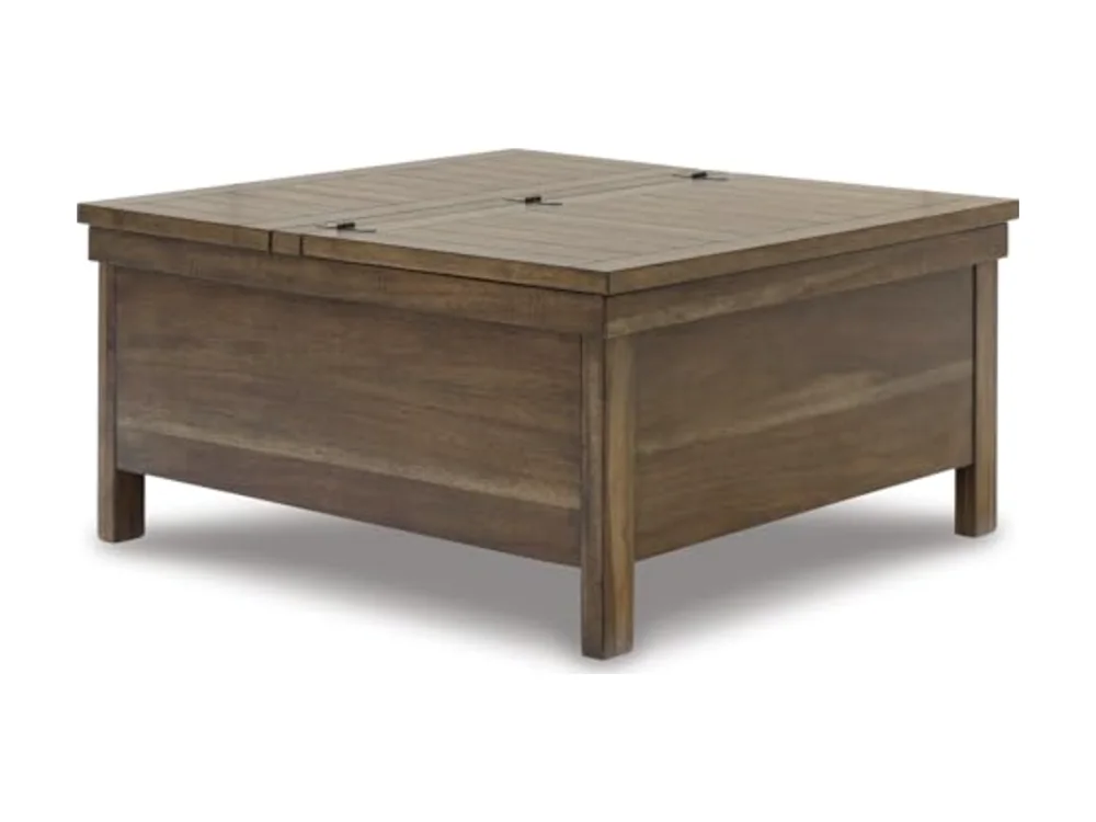 Wood Lift-Top Coffee Table with Storage