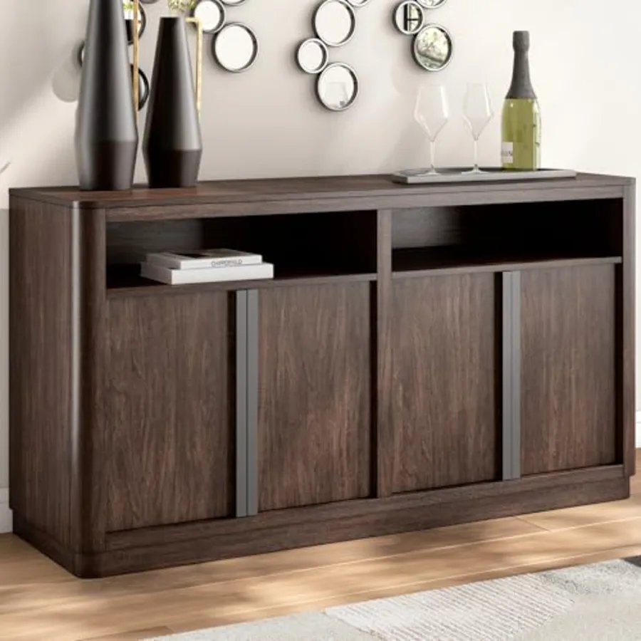 1-Pc Sideboard Buffet Cabinet view 2