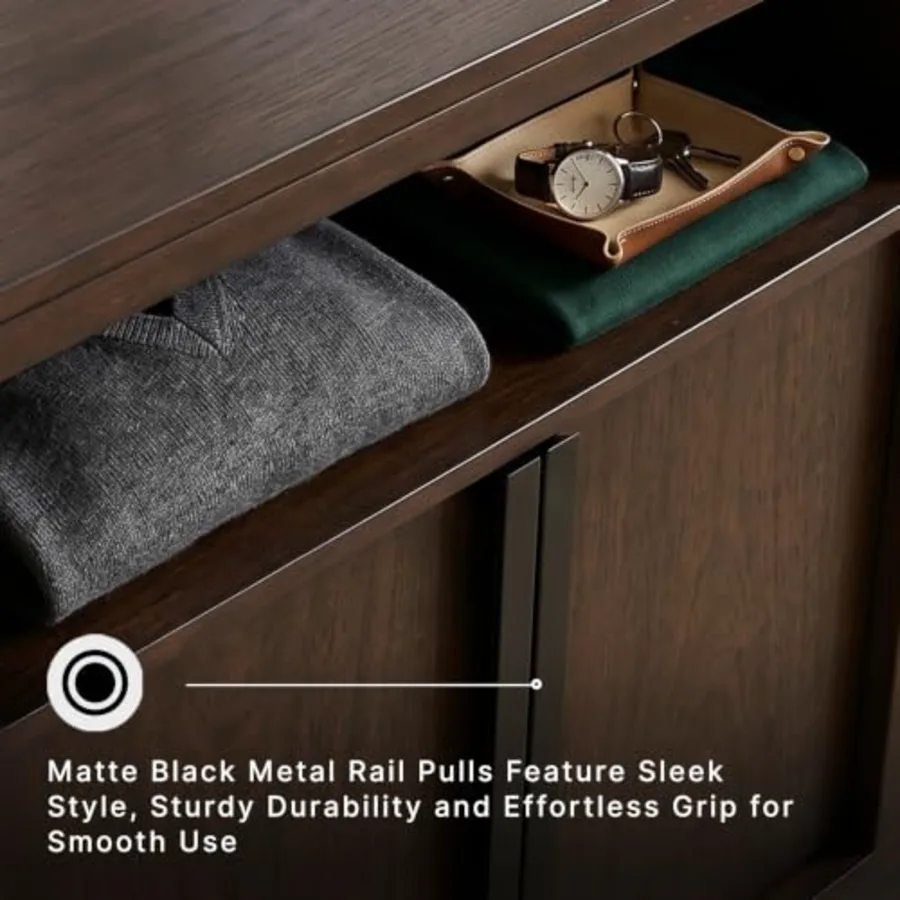 1-Pc Sideboard Buffet Cabinet view 5