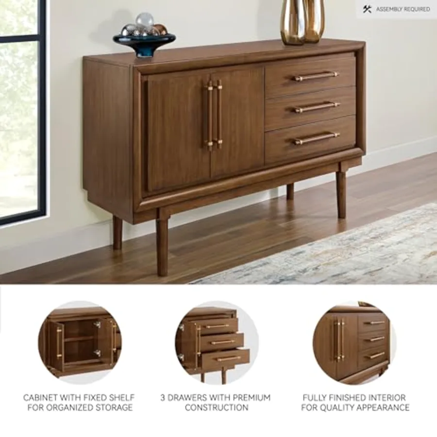 1-Piece Dining Server Buffet Cabinet view 4