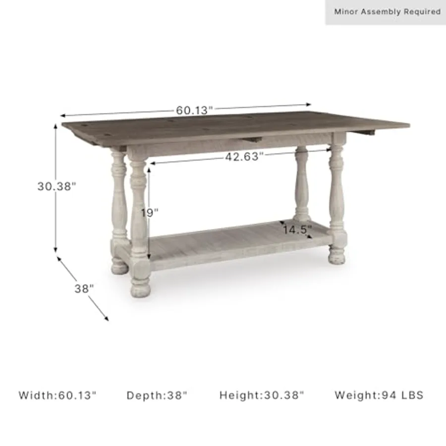 1-Piece Farmhouse Sofa Table view 3