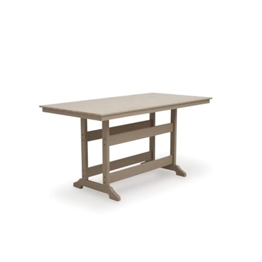 1-Piece Outdoor Counter Height Dining Table