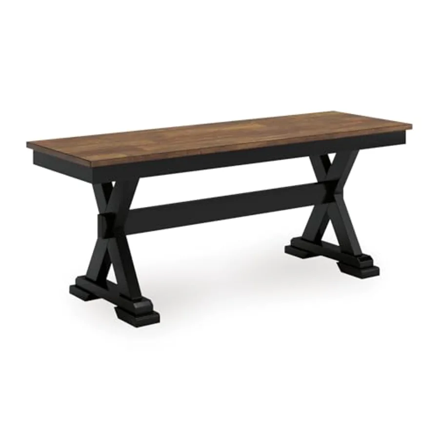 1-Piece Wood Dining Bench